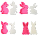 Axyaa Rabbit Silicone Mold | 3D Animal Candle Making DIY | Easter Gift & Home Decor