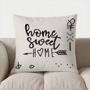 Axyaa Geometric Monochrome Throw Pillow Cover