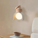 Axyaa Resin LED Pendant Light for Dining Room and Bedroom