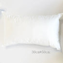 Axyaa 3D Throw Pillow Core in White Napped Cloth, High Elasticity & Washable