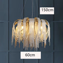 Nordic Pendant Lamp for Dining Room by Axyaa: Indoor Ceiling Lighting Chandelier for Living Room