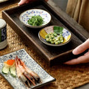 Axya Ceramic Sushi Dishes & Soy Sauce Saucers Set
