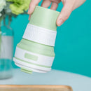 Axyaa Silicone Travel Cup: Portable Folding Water Cup for Outdoor Camping & Sports
