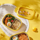 Axyaa Kids Stainless Steel Lunch Box, Sealed Container, Heatable, Portable Organizer