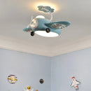 Axyaa Kids LED Chandelier Ceiling Fan, Dimmable Bedroom Light, Modern & Cute Home Decor