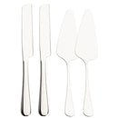 Axyaa 4-Piece Stainless Steel Baking and Cutting Knife Set