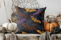 Axyaa Halloween Ghosts Flower Pattern Pillow Cover for Sofa Bedroom Car