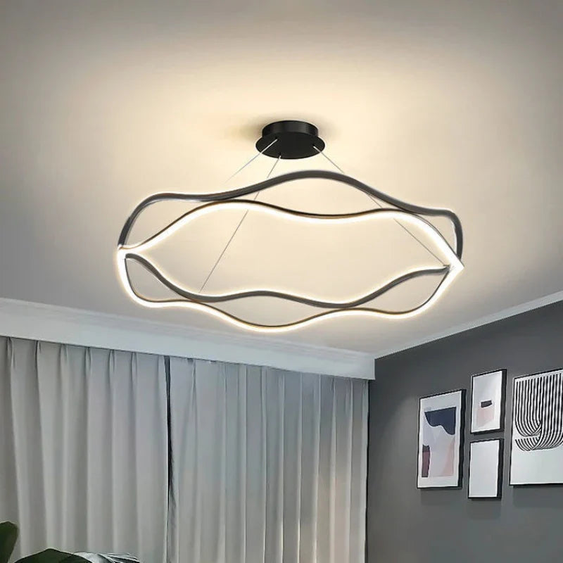 Axyaa Nordic Simple Chandelier for Home Lighting in Living Room, Dining Room, Bedroom