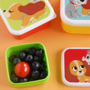 Axyaa Cartoon Animal Bento Box Set for Kids: Portable, Fun Lunch and Snack Containers