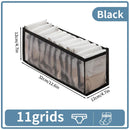 Axyaa Stackable Drawer Organizer Set for Clothes, Underwear, Socks, and Bras