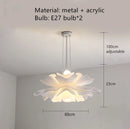 Axyaa Petal LED Chandelier for Restaurant, Bar, Coffee Shop, Living Room, Bedroom