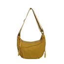 Axyaa Canvas Dumpling Bag: Trendy Single Shoulder & Versatile, for Women's Daily Casual Style