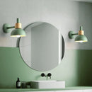 Axyaa LED Wall Lamp Modern Nordic Sconce Reading Light White Iron Fixture