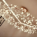 Axyaa Nordic Art LED Pendant Light Chandelier for Living Room, Restaurant, and Kitchen