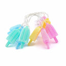 Axyaa Ice Cream String Lights: Cute Bedroom Party Holiday Glow Indoor Decor