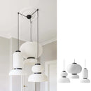 Axyaa Wabi Sabi Pendant Light - Japan Style Rice Paper Lantern for Dining Room