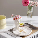 Axyaa Ceramic Jewelry Storage Tray Fruit Bowl Decorative Home Decoration