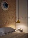 Axyaa Metal Pendant Lamp - Simple Shape for Kitchen Bar, Creative Hanging Light for Bedside