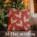 Christmas Patterned Pillow Covers for Sofa, Bedroom, Car - Axyaa Brand