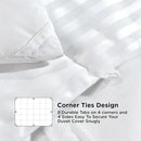 Axyaa Lightweight Quilted Cooling Duvet Insert - Twin XL Size, Down Alternative Summer Comforter