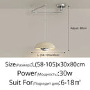 Axyaa Modern Saucer LED Pendant Light - Creative Home Decor Lighting
