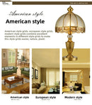 Axyaa Classic Copper LED Desk Lamp for Home Decor and Lighting