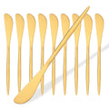 Axyaa Stainless Steel Mirror Gold Multi-purpose Butter Knife Set