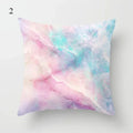 Axyaa Pink Psychedelic Landscape Print Pillowcase for Bedroom Living Room