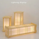 Axyaa Solid Wood Floor Lamp LED for Living Room, Bedroom & Dining Table