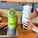 Axyaa 670ml Gradient Stainless Steel Thermal Water Bottle for Hot and Cold Drinks