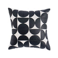 Axyaa Patchwork Faux Leather Cushion Cover 45x45cm Home Decor for Couch, Sofa, Chair
