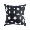 Axyaa Patchwork Faux Leather Cushion Cover 45x45cm Home Decor for Couch, Sofa, Chair