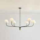 Axyaa Fabric Ceiling Chandelier LED Pendant Lamp for Dining, Bedroom, Living Room