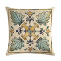 Axyaa Geometric Mandala Cushion Cover Symmetrical Decorative Pillowcase