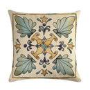 Axyaa Geometric Mandala Cushion Cover Symmetrical Decorative Pillowcase