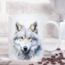 King Forest Wolf Mug - Axyaa Wolf Lover Birthday Gift Mug