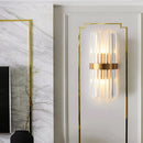 Nordic Crystal Wall Lamp Modern Simple Bedroom Lighting by Axyaa
