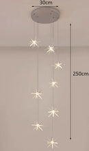 Axyaa LED Chandeliers for Living and Dining Room - Modern Pendant Lighting Fixtures