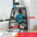 Axyaa Corner Storage Shelves & Sink Organizer - Kitchen Accessories