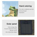 Frog Resin Solar Light for Garden by Axyaa