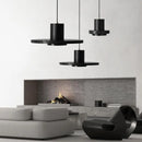 Axyaa Black Hole Stone Bedroom Pendant Chandelier