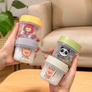 Axyaa Mini Pill Box with Handle: Clear Sealed Moisture-Proof Medicine Organizer