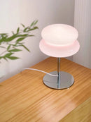 Axyaa Macaron Glass Table Lamp Trichromatic Dimming Bedroom Night Light