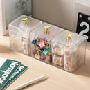 Axyaa Acrylic Jewelry & Makeup Organizer Box Transparent Dust-Proof Design