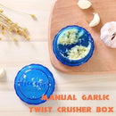 Axya Garlic Crusher Chopper: Multifunctional Manual Press Roll for Kitchen Gadgets