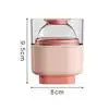 Axyaa Silicone Hockey Ice Ball Maker for Whiskey, Bar Party, Kitchen - Food Grade