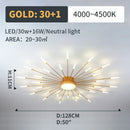 Axyaa Nordic Designer Ceiling Chandelier for Living Room Bedroom Lighting