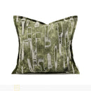 Axyaa Green Pillow & New Chinese Style Sofa Bed Cushion Cover in Light Luxury Modern Minimalist Countryside Style