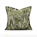 Axyaa Green Pillow, New Chinese Style Sofa, Bed Cushion Cover Set