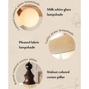 Axyaa Retro Bedroom Pendant Light Fixture Glass Ball Decoration for Living Room